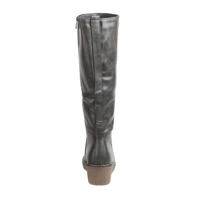 Tresmode-The Alavus Grey Women's Knee-length Boots Tresmode-Tresmode