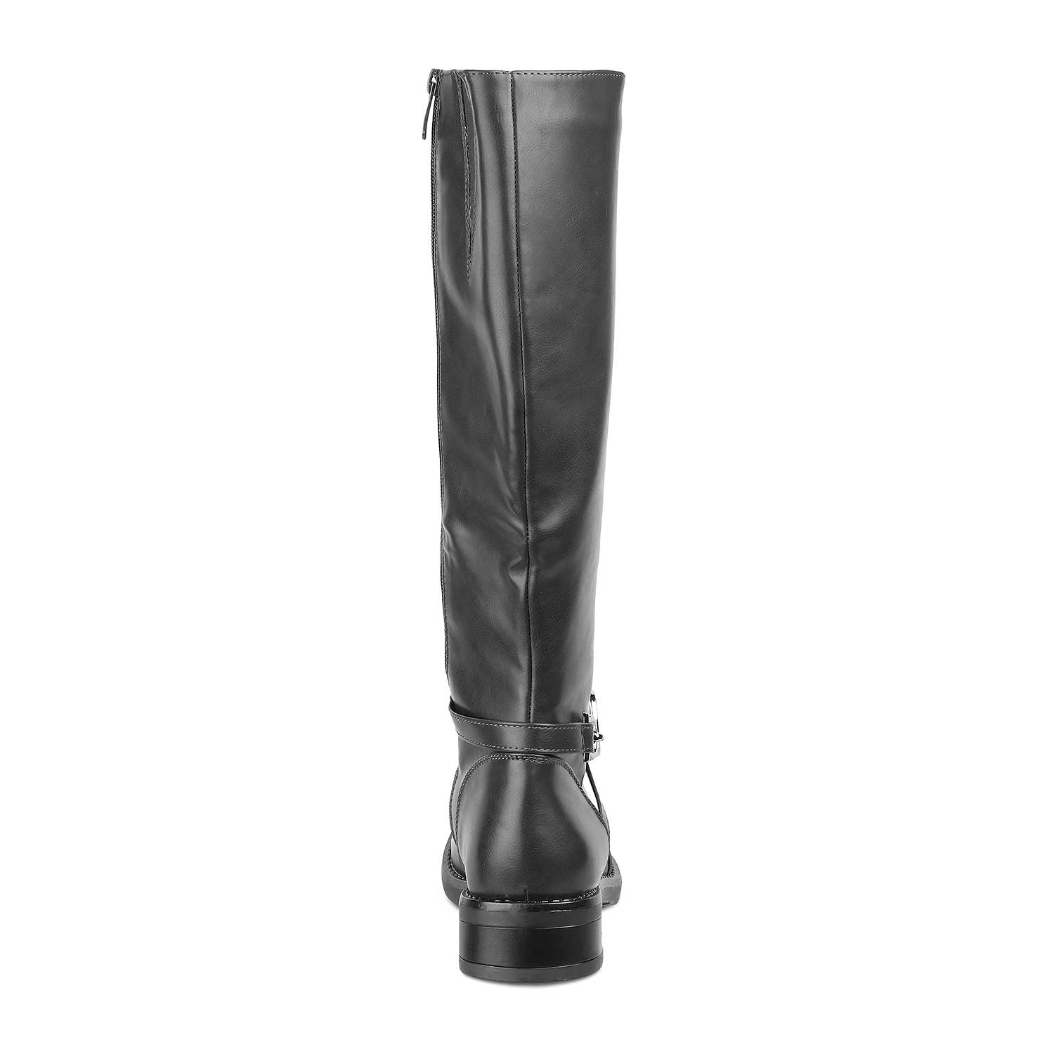 Tresmode-The Forssa Black Women's Knee-length Boots Tresmode-Tresmode