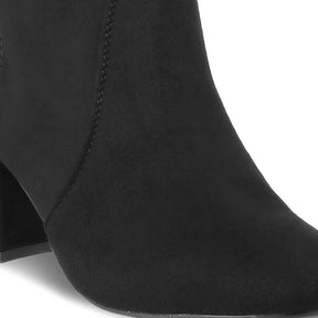 Tresmode-The Reykja Black Women's Knee-length Boots Tresmode-Tresmode