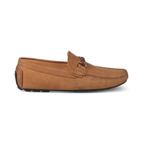 Tresmode-The Monize Tan Men's Leather Driving Loafers Tresmode-Tresmode