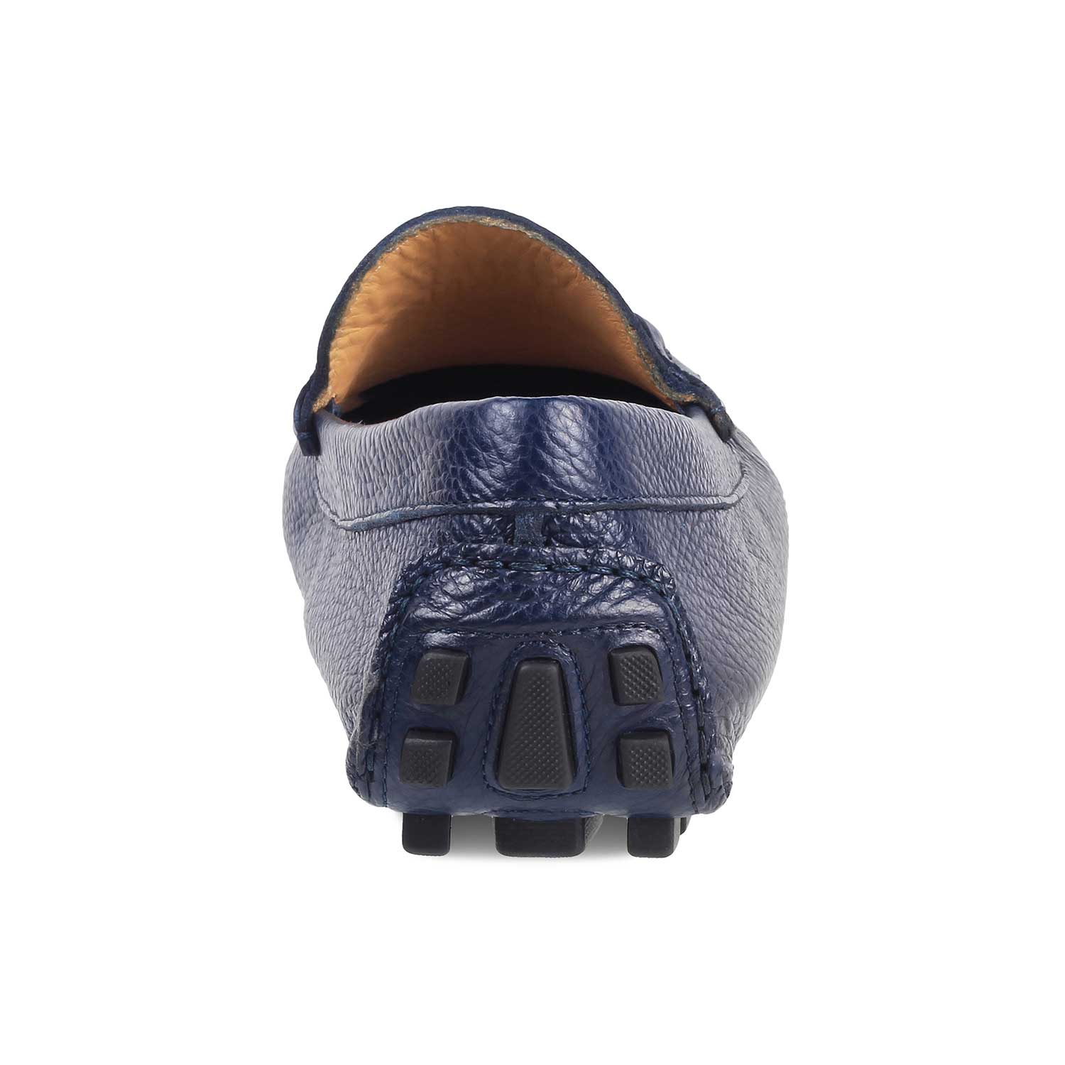 Tresmode-The Brego Blue Men's Handcrafted Leather Driving Loafers Tresmode-Tresmode