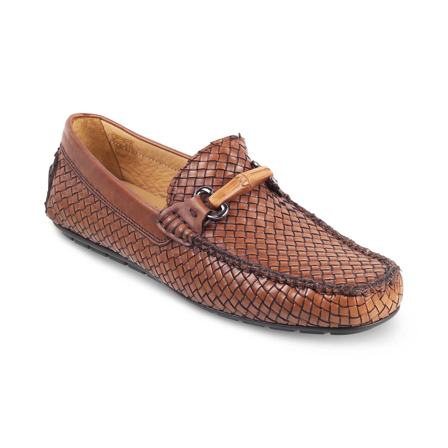 Tresmode-The Florenz Brown Men's Handcrafted Leather Driving Loafers Tresmode-Tresmode