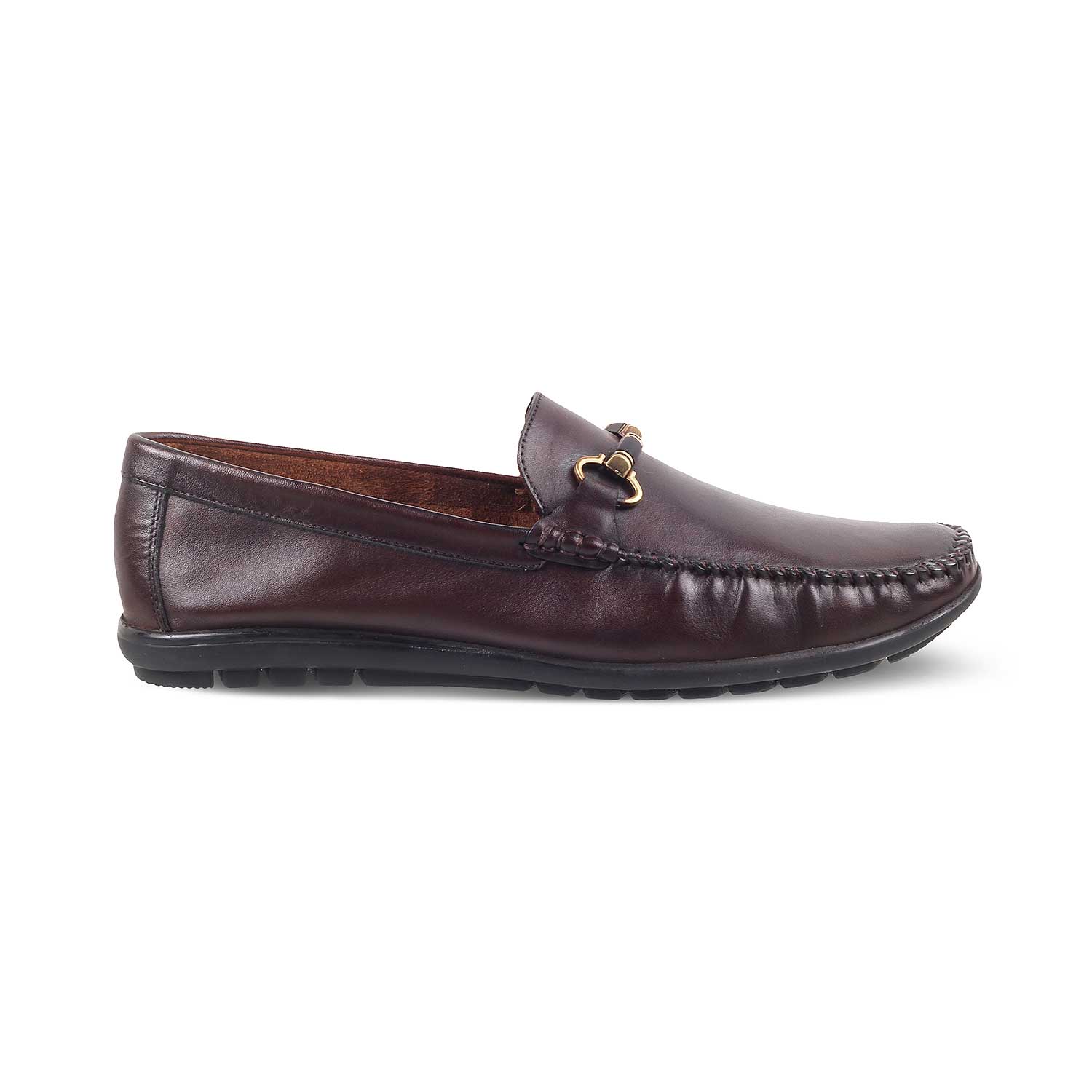 Tresmode-The Freccia Brown Men's Leather Driving Loafers Tresmode-Tresmode
