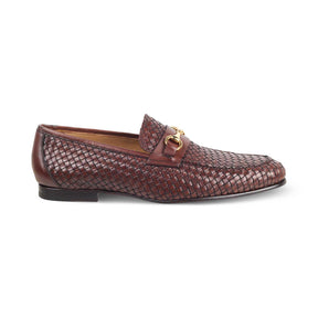 Tresmode-The Madrid-2 Brown Men's Handcrafted Leather Loafers Tresmode-Tresmode