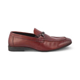 Tresmode-The Sotrim Brown Men's Leather Loafers Tresmode-Tresmode