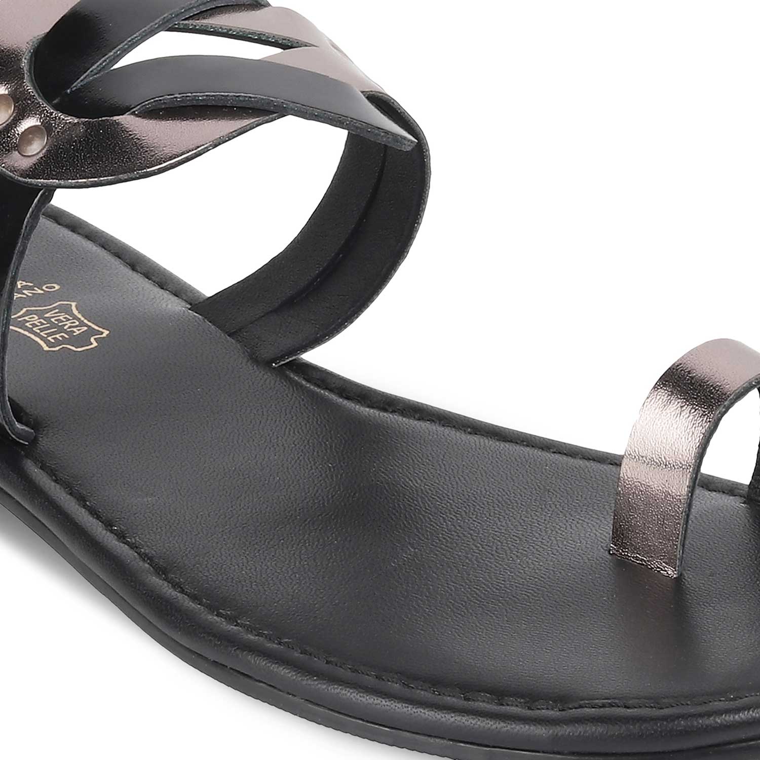 Tresmode-The Strappy Pewter Women's Casual Flats Tresmode-Tresmode