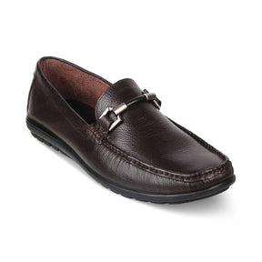 Tresmode-The Uffizi Brown Men's Leather Loafers Tresmode-Tresmode
