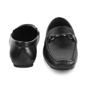 Tresmode-The Porter Black Men's Leather Loafers Tresmode-Tresmode