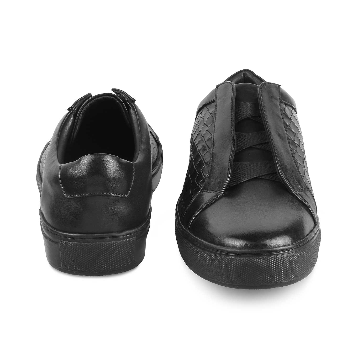Tresmode-The Crostistini Black Men's Sneakers Tresmode-Tresmode