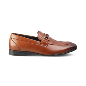 Bostrim Tan Men's Leather Loafers Online at Tresmode.com