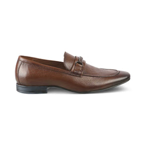 Rover Brown Men's Leather Loafers Online at Tresmode.com