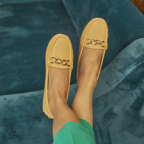 Yolo New Yellow Women's Casual Loafers Online at Tresmode
