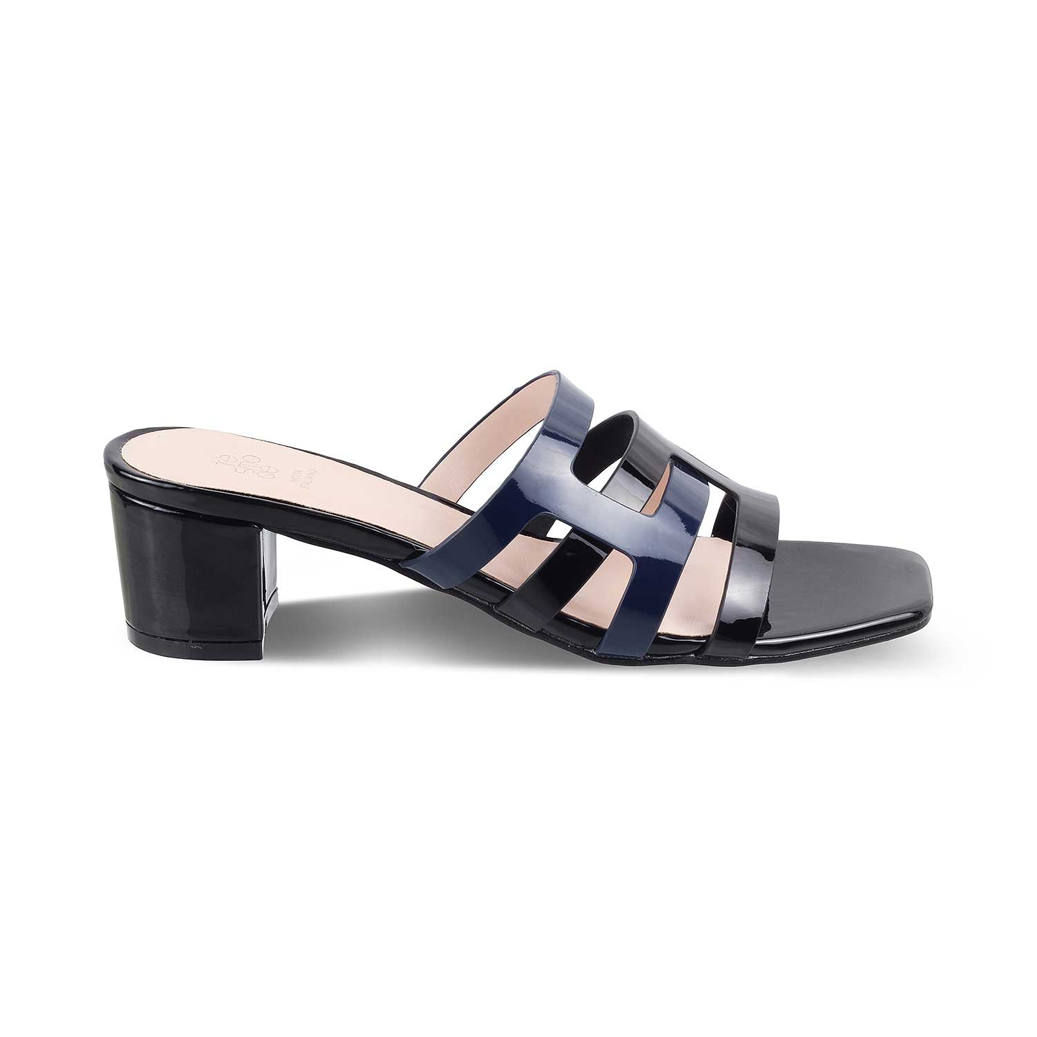 Komarno Black Wome's Casual Block Heels Online at Tresmode