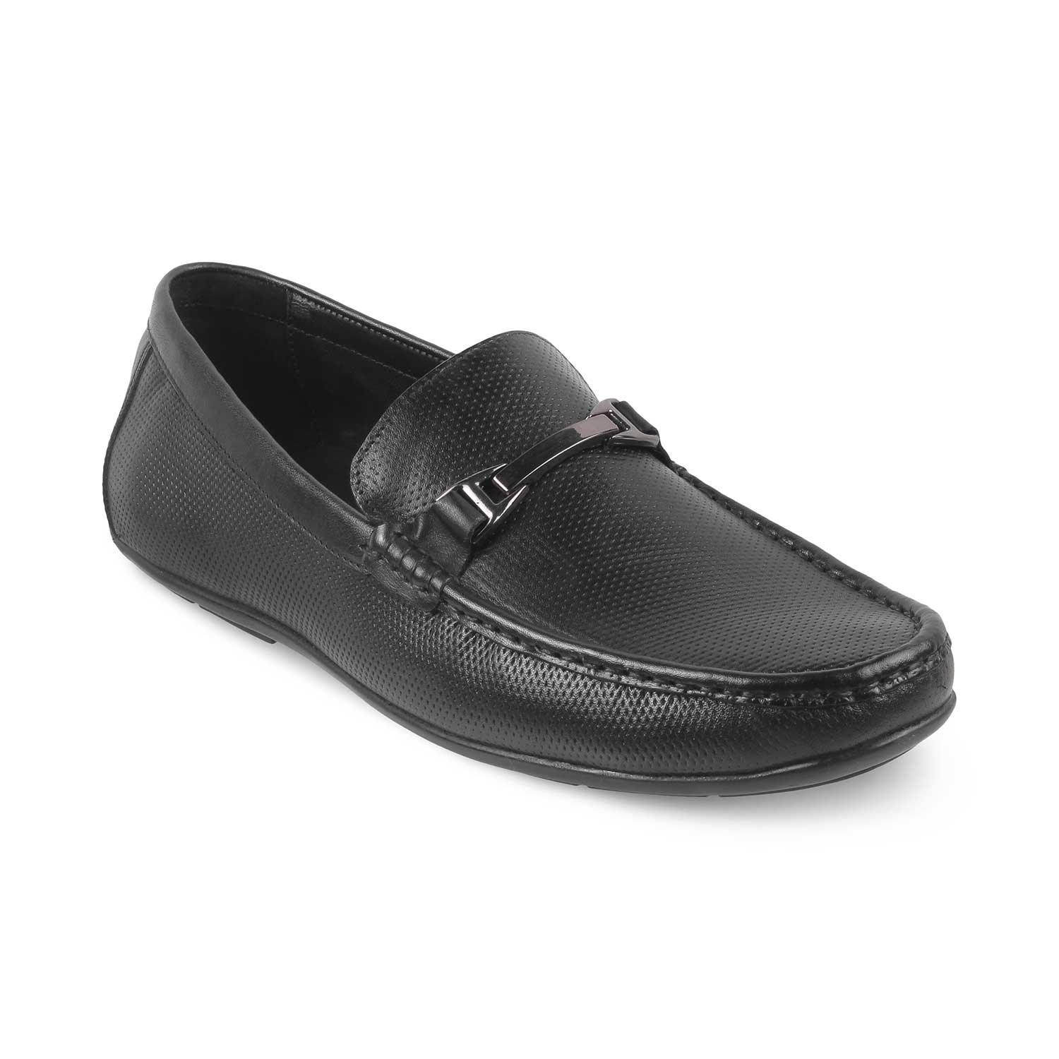 Buy Black Men's Loafers Moccasins The Abianca Black Tresmode