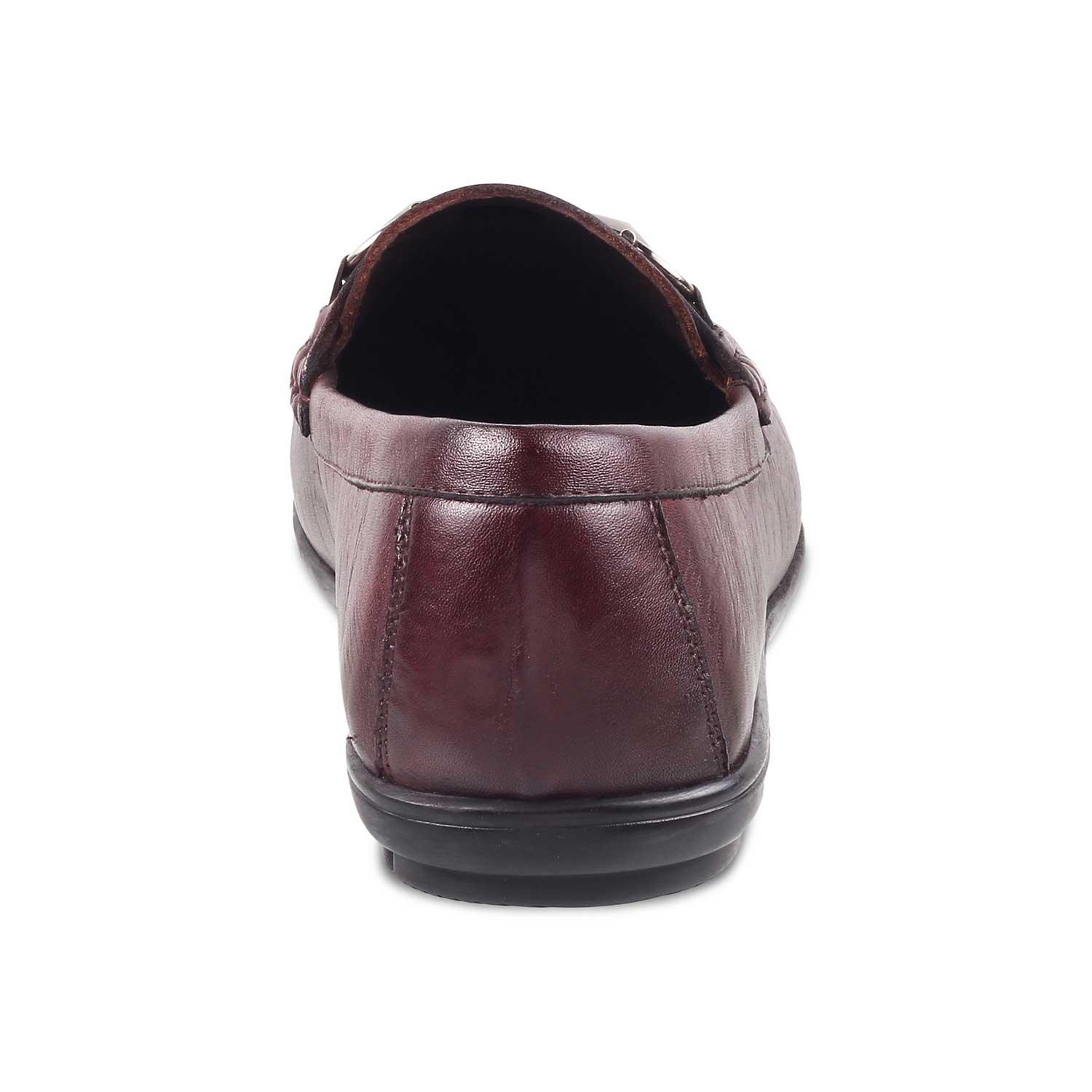 The Accademia Brown Men's Leather Loafers Tresmode - Tresmode