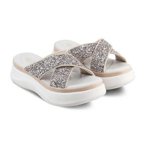 The Arlon Beige Women's Dress Wedges Tresmode - Tresmode