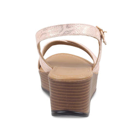 The Avignon Pink Women's Dress Wedge Sandals Tresmode - Tresmode