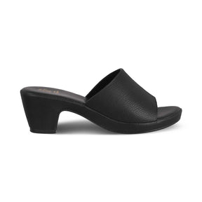 The Brixy Black Women's Casual Block Heel Sandals Tresmode - Tresmode