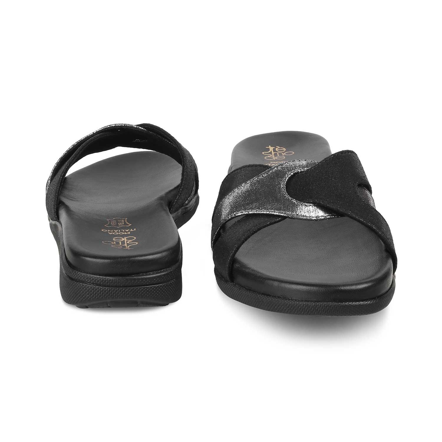 The Burgas Pewter Women's Dress Flats Tresmode - Tresmode