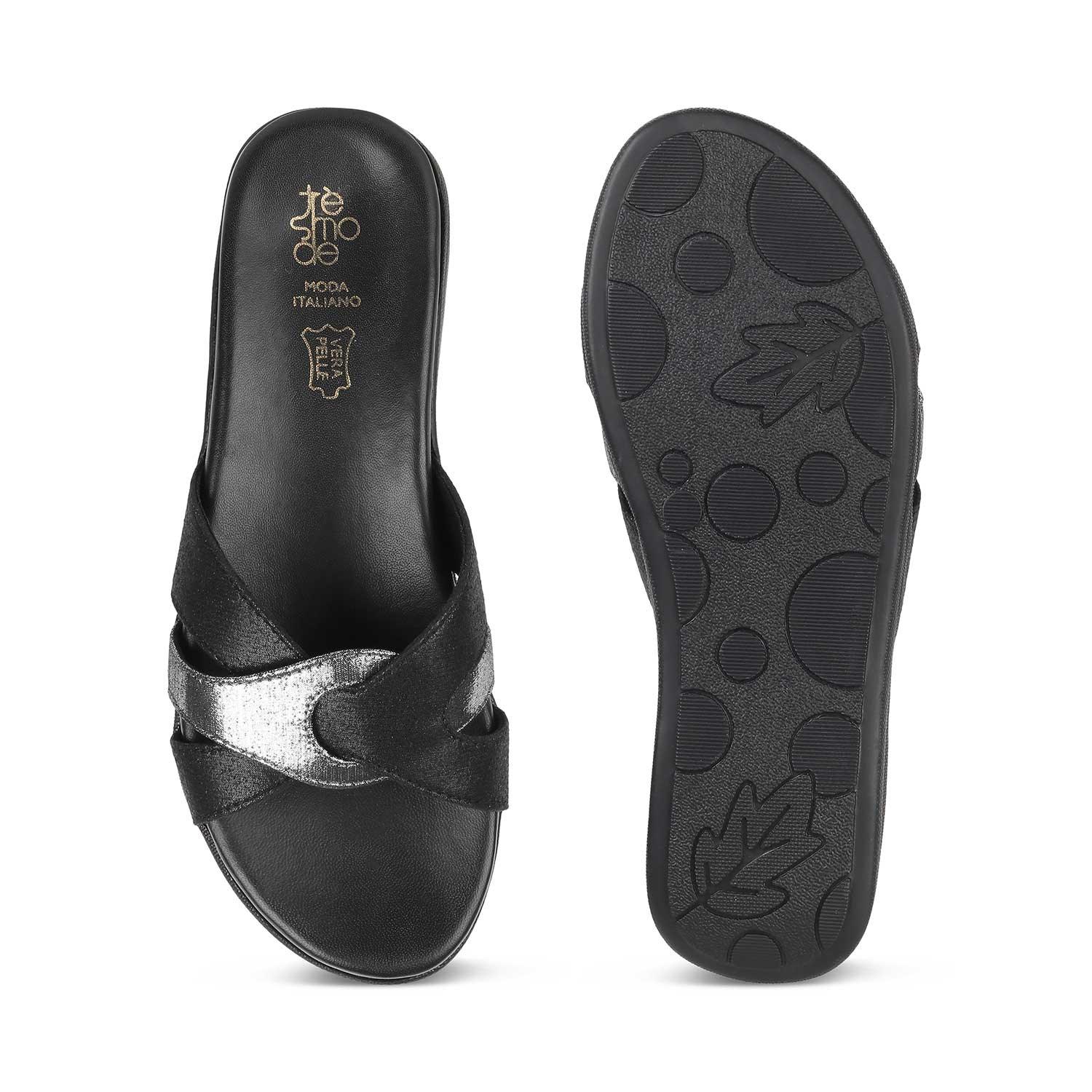 The Burgas Pewter Women's Dress Flats Tresmode - Tresmode