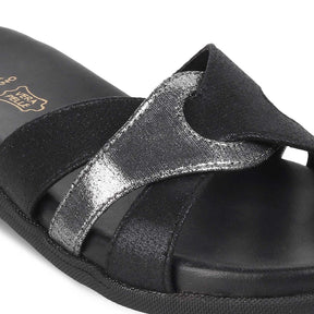 The Burgas Pewter Women's Dress Flats Tresmode - Tresmode
