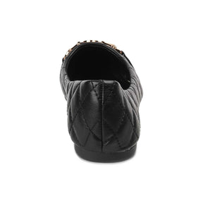 The Delta Black Women's Dress Ballerinas Flats - Tresmode
