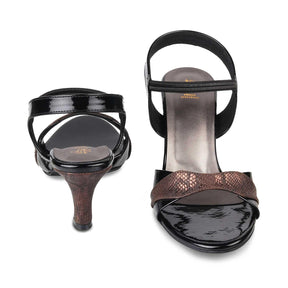 The Mainz Bronze Women's Dress Heel Sandals Tresmode - Tresmode