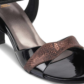 The Mainz Bronze Women's Dress Heel Sandals Tresmode - Tresmode