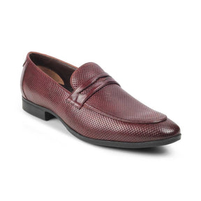 Tresmode-Bordeaux Penny Loafers