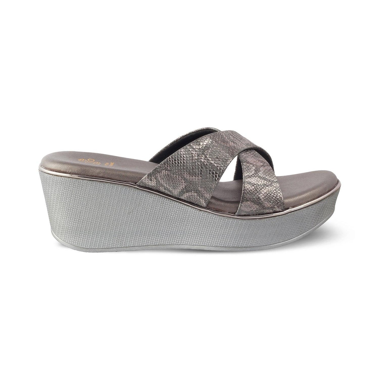 The Tango Beige Women's Dress Wedge Sandals Tresmode