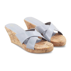 The Simmy Grey Women's Dress Wedges Tresmode - Tresmode