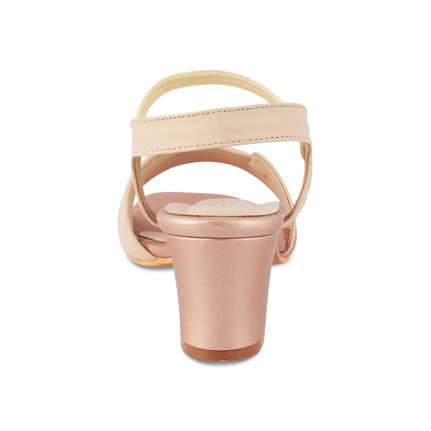 The Slo Pink Women's Dress Block Heel Sandals Tresmode - Tresmode