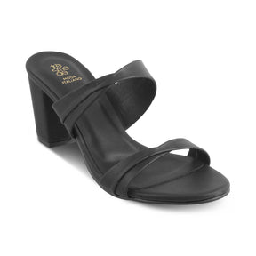 The Sofia Black Women's Casual Block Heel Sandals Tresmode - Tresmode
