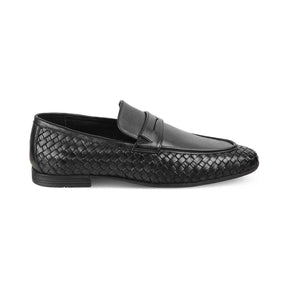 The Sydney Black Men's Leather Loafers - Tresmode