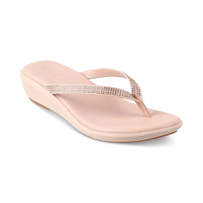 The Valencia Pink Women's Dress Wedge Sandals Tresmode - Tresmode