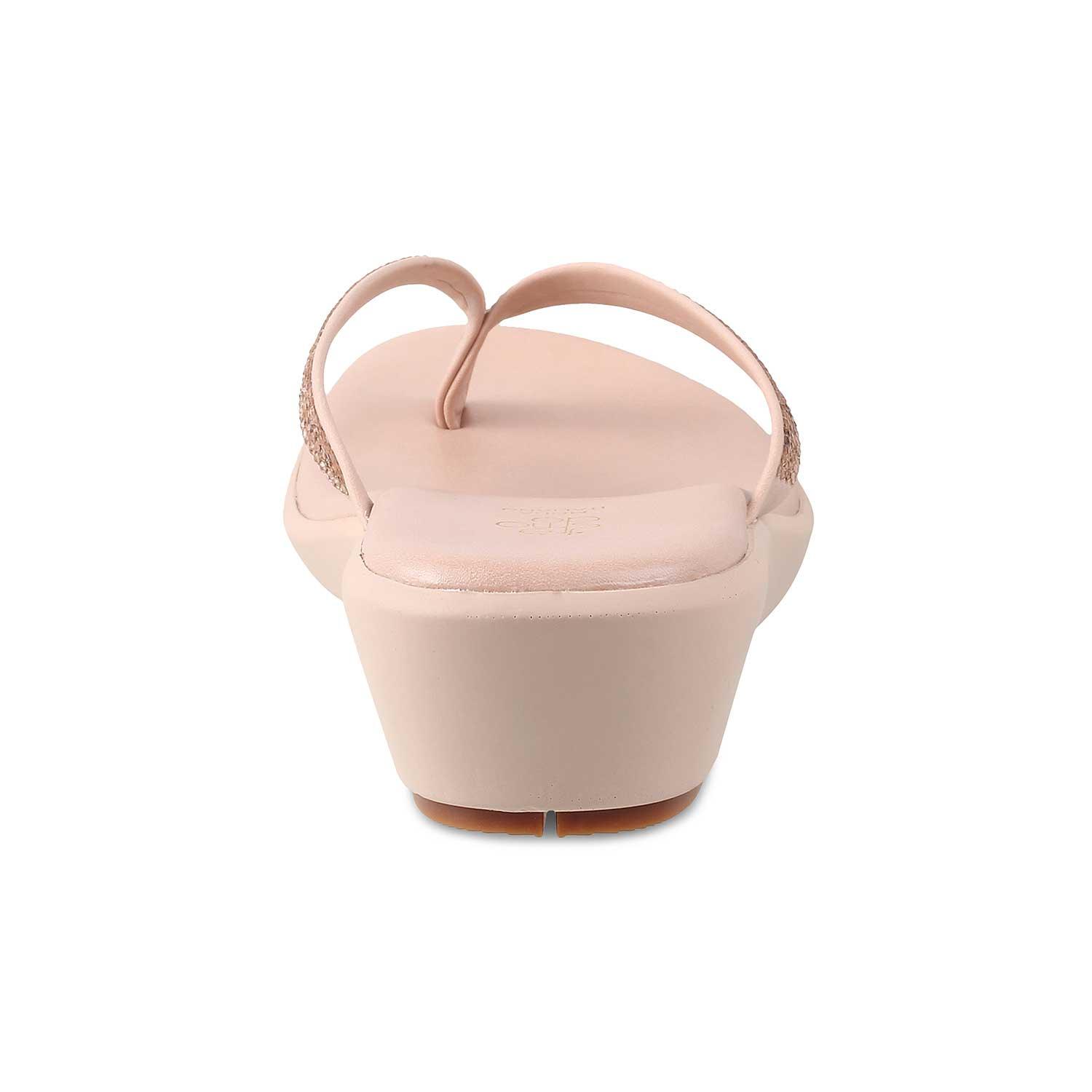 The Valencia Pink Women's Dress Wedge Sandals Tresmode - Tresmode