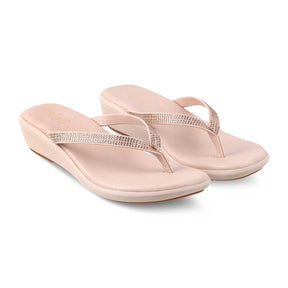 The Valencia Pink Women's Dress Wedge Sandals Tresmode - Tresmode