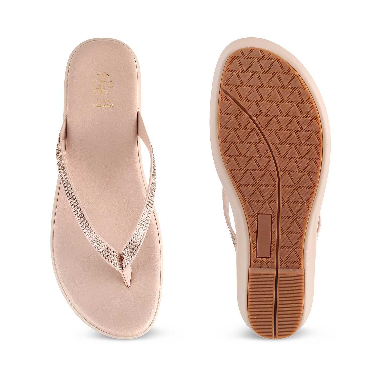 The Valencia Pink Women's Dress Wedge Sandals Tresmode - Tresmode